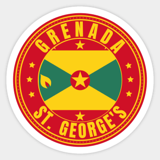 St. George's Sticker